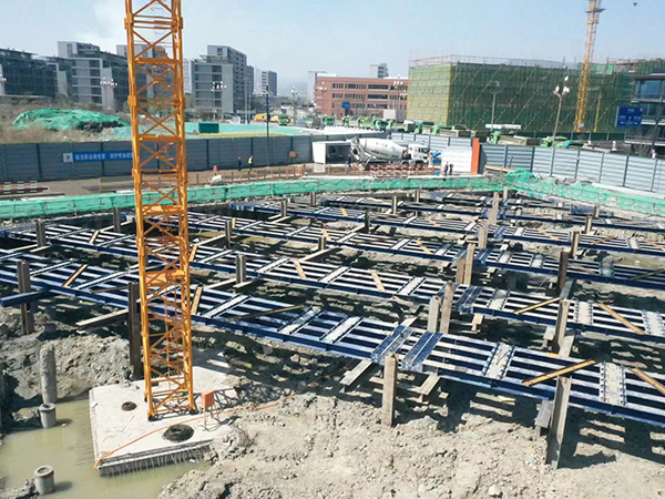 預(yù)應(yīng)力型鋼組合支撐-浙江交控城市發(fā)展有限公司舞陽(yáng)街道 2021-003-1、003-2 號(hào)地塊施工(一標(biāo)段)